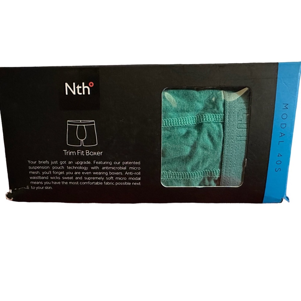 NTH DEGREE Nth°  MODAL 40S TRIM FIT BOXER BRIEF